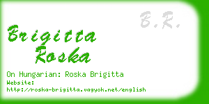 brigitta roska business card